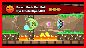 Geometry Dash - Beast Mode Full Full by ElectroSpeedGD All Coins 100% Complete