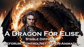 A Dragon For Elise 🎹 Stable Diffusion, Deforum, SD-CN-Animation