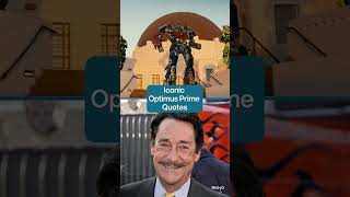 Iconic Optimus Prime Quotes