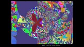 Autumn Whirlwind fractal animation