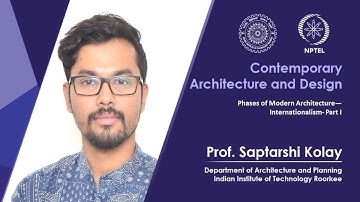 Phases of Modern Architecture- Internationalism Part 1