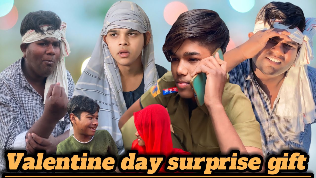 Valentine Day Surprise Gift | Funny video |  Team : Ravimewada1020  |