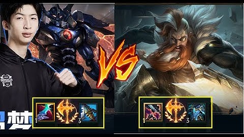Xiao Chao Meng Vác Tướng Tủ Aatrox Đối Đầu Best Olaf Cực Hay/DariusLol
