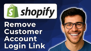 How to remove customer account login link from header menu and checkout on Shopify [2025 Easy Guide]