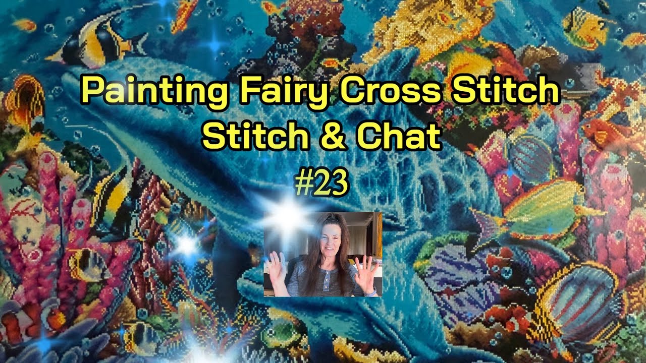 Подводный мир SAL - #paintingfairy #salwithjeni #salwithnataliya #crossstitch #stitchwithme