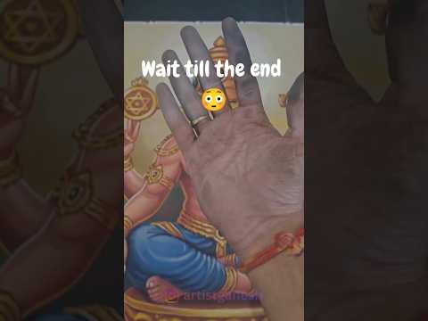 Lord Narasimha Rangoli |  #portraitrangoli