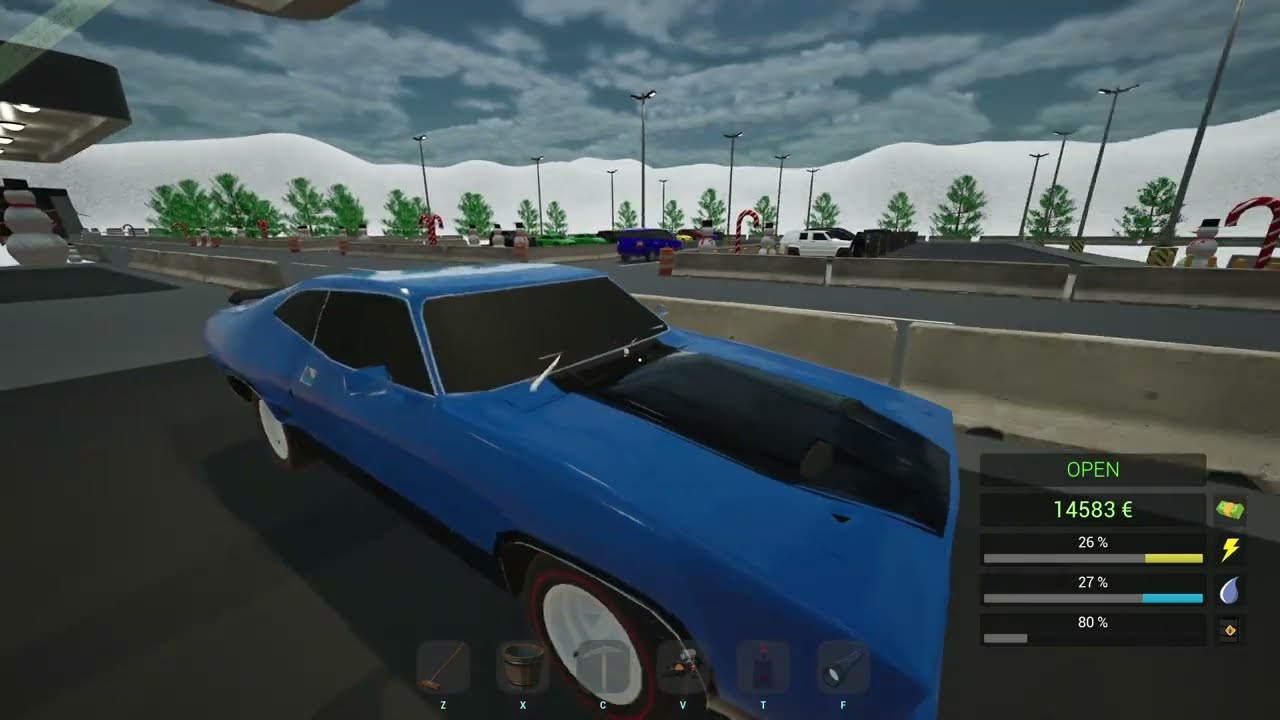 Center Station Simulator   Building the Gas Station