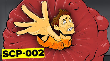 SCP-002 The Living Room & the Most Terrifying SCP Rooms (SCP Animation)