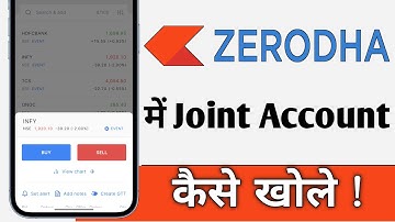 Zerodha Me Joint Account Kaise Khole, Zerodha Joint Account Opening