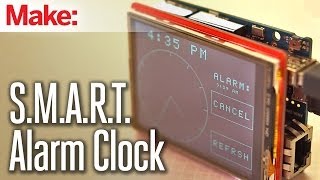 Complete instructions for this episode of Weekend Projects can be found at http://makezine.com/projects/s-m-a-r-t-alarm-clock/ 
