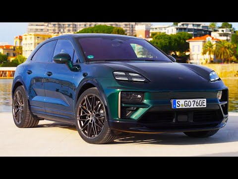 2025 Porsche Macan Turbo Ev In Porsche Racing Green Best Compact Suv