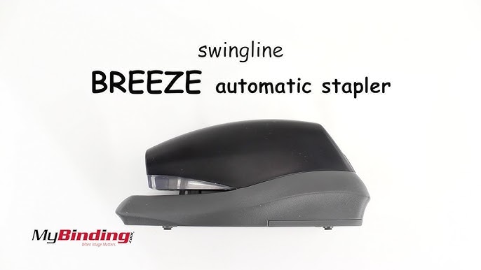 Swingline Breeze Automatic Stapler, Black
