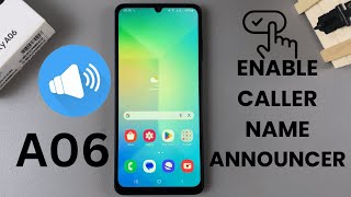 How To Enable Caller Name Announcer On Samsung Galaxy A06 screenshot 5