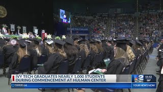 Nearly one thousand Ivy Tech graduates receive diplomas