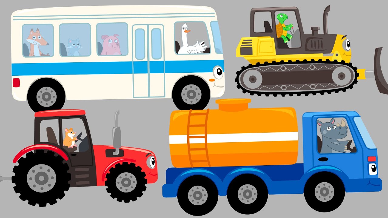 Большой Сборник лучшие песенки для детей малышей - Котенок Котэ Синий ...