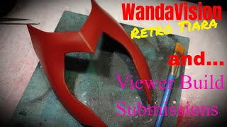 Scarlett Witch retro tiara and viewer project build montage thank you all!!!