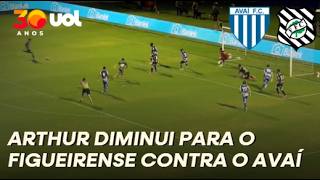 ARTHUR DIMINUI PARA O FIGUEIRENSE CONTRA O AVAÍ E PÕE FOGO NA RECOPA CATARINENSE 2026