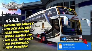 BUSSID!! Bus Simulator Indonesia Mod Apk v3.6.1 - Unlimited Money Terbaru