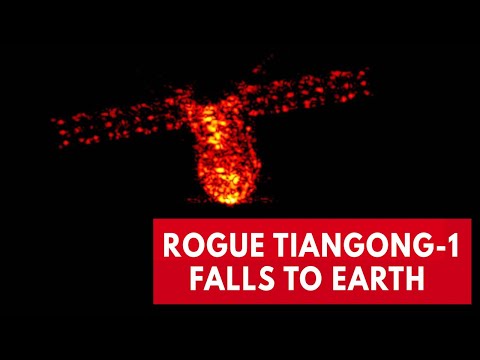 Tiangong-1: China's Out-Of-Control Space Station Crashes Into Pacific