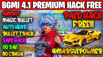 BGMI HACK 4.1 | BGMI 4.1 MOD APK | BGMI ESP HACK | BGMI NEW HACK TODAY | HOW TO HACK BGMI HACK