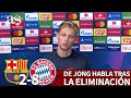 BARCELONA 2- BAYERN 8 | Frenkie De Jong habló tras el hundimiento | Diario AS