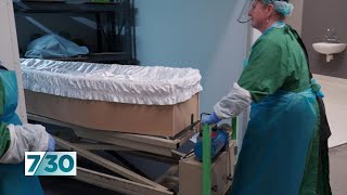 Coronavirus has changed the way we farewell loved ones when they pass away | 7.30