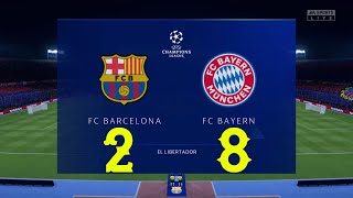 Barcelona se enfrenta a bayern munich por la champions league el dia
del partido vs en vivo es viernes 14 de agosto 2020, barc...