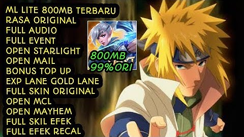 ML LITE 800MB TERBARU PATCH PHOVEUS RASA ORIGINAL