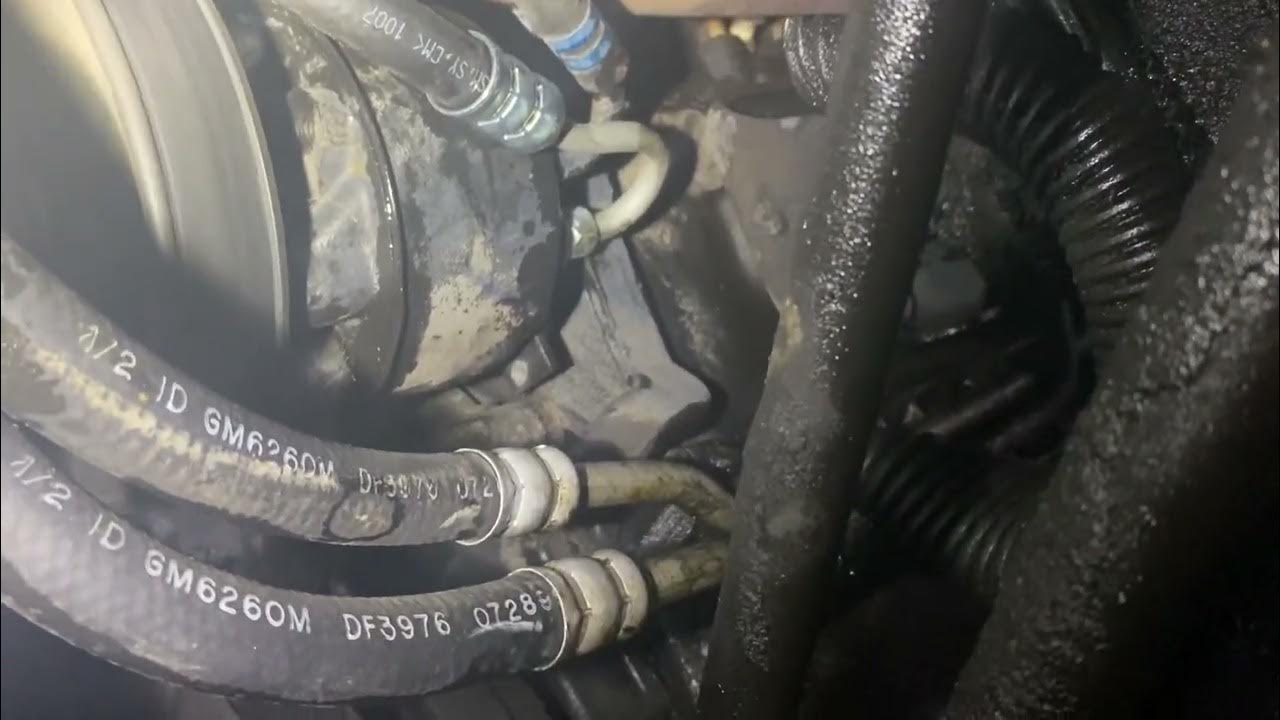 Chevy Astro Power Steering Pump Failed YouTube