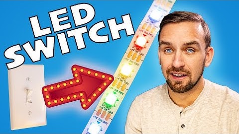 Light Switch to control LED strip