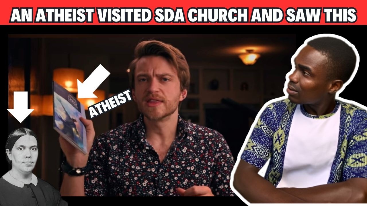 An atheist visited SDA church and saw this