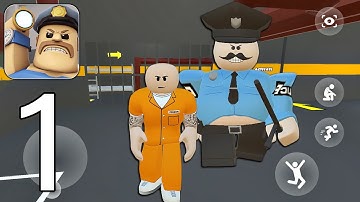 Barry Prison Escape Obby! Gameplay Walkthrough Part 1 (Android, iOS)