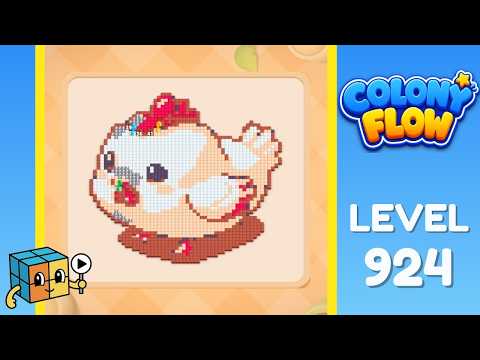 Colony Flow Level 924 Walkthrough Solution
