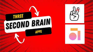 Three new apps to build your second brain