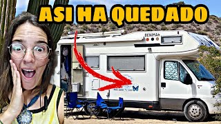 114.NO IMAGINAS los CAMBIOS que  hemos hecho a nuestra AUTOCARAVANA FIAT DUCATO en CABORCA, Sonora