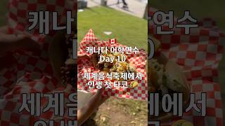세계 음식 축제에서 인생 첫 타코 🌮 [토론토 어학연수 Day10]   #브이로그 #어학연수 #vlog #캐나다