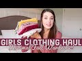 GIRLS *MINIMAL* FALL/WINTER WARDROBE! (Capsule Wardrobe for Kids) | CLOTHING HAUL