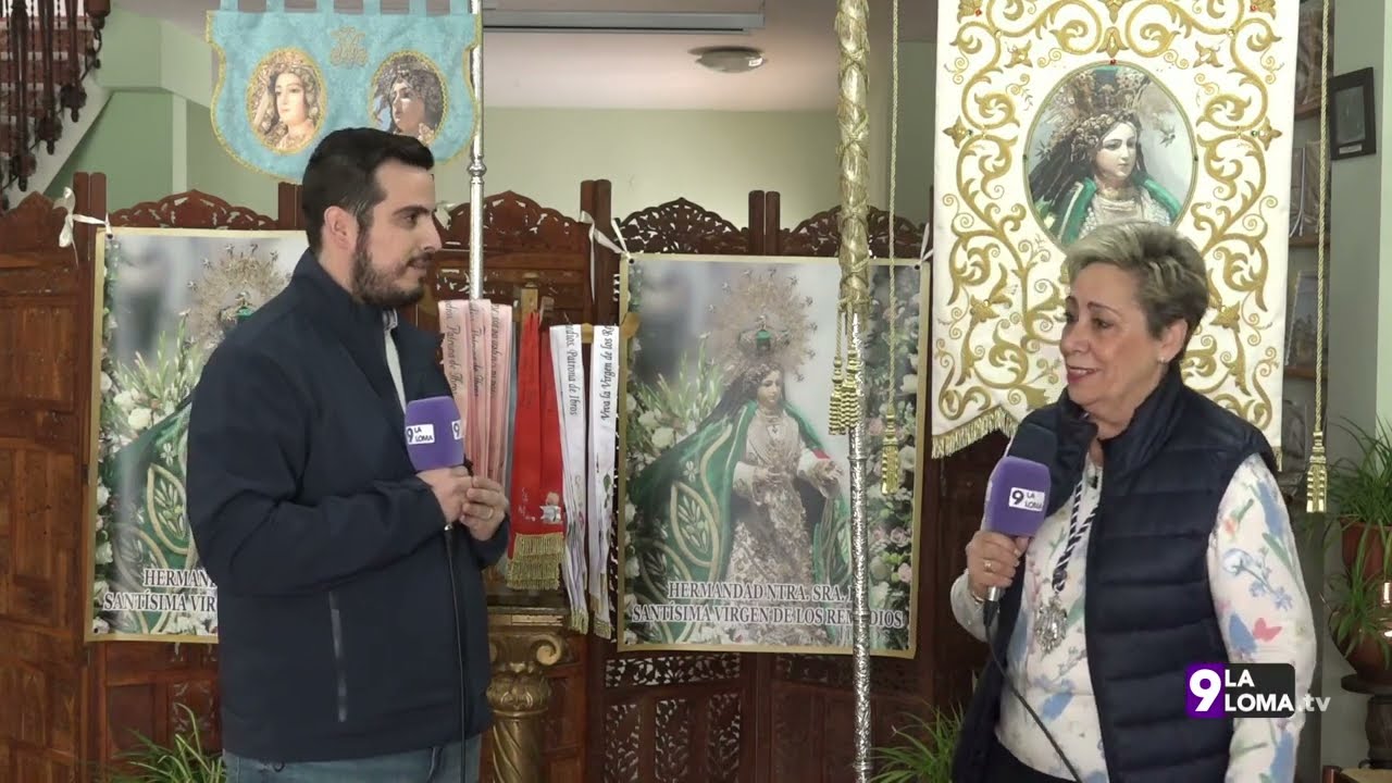 Feria de Ibros 2024 · Entrevista Presidenta Hermandad Nuestra Señora de los Remedios 1 Feria de Ibros 2024 · Entrevista Presidenta Hermandad Nuestra Señora de los Remedios