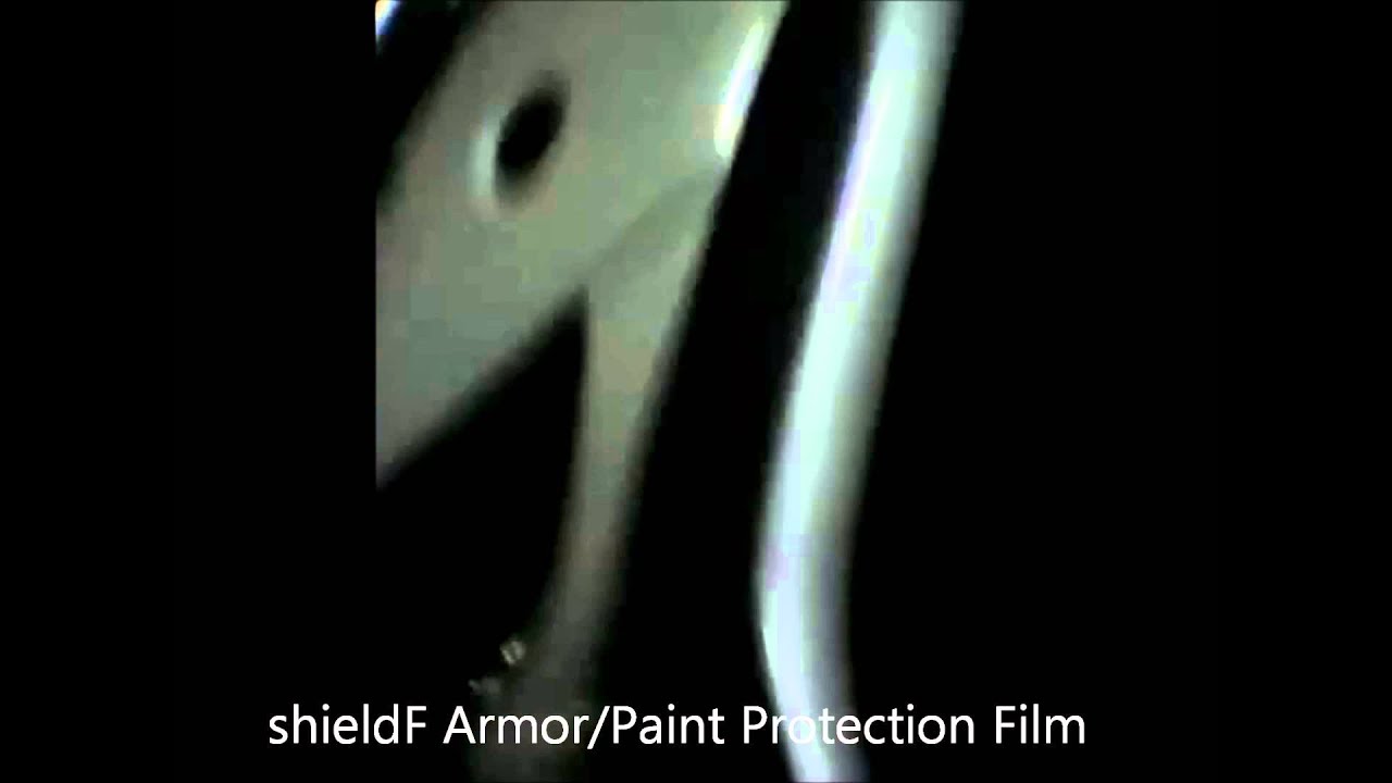 shieldF Armor Film / Pant Protection Film Demo On Scooty