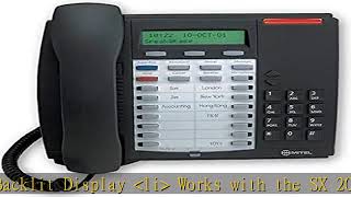 Mitel Superset 4025 - Digital Phone - Dark Charcoal Gray (53743C) Category: Digital Phone