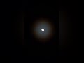 Rainbow around the moon