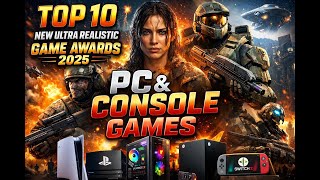 TOP 10 NEW ULTRA REALISTIC GAME AWARDS 2025 CINEMATIC GAMES TRAILERS  PS5, PC, Xbox Series, Switch2