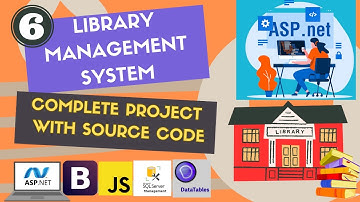 library management system project ASP.NET C# with source code Part-6  #coderbaba
