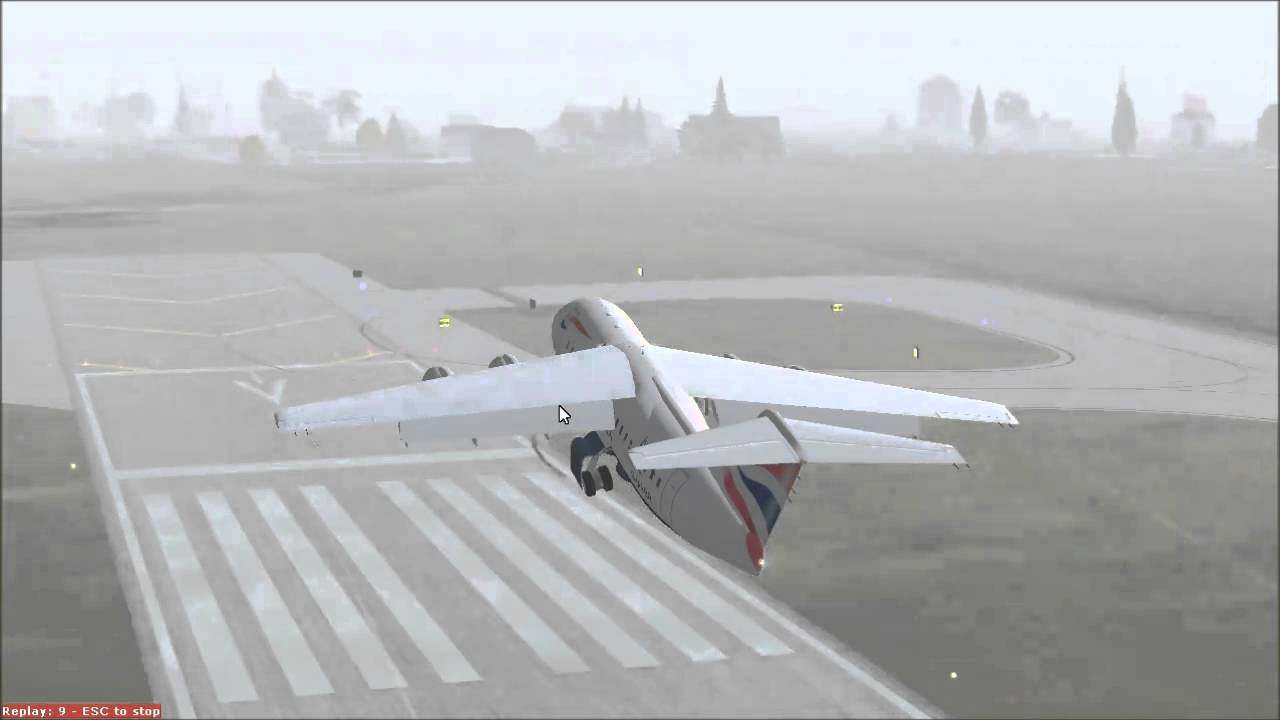 FSX BAe 146 Freeware Add-on Review [HD] - YouTube