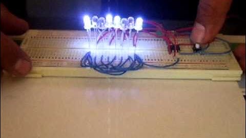 pic12f629 y leds
