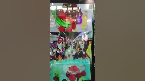 transparent LCD glass door