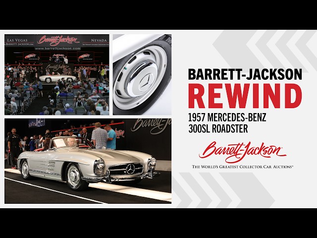 SOLD! 1957 Mercedes-Benz 300SL Roadster - BARRETT-JACKSON LAS