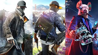 WATCH DOGS Trilogy ● Full Gameplay Walkthrough (All Missions 100%) Longplay