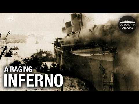 The Tragic Burning of SS Normandie