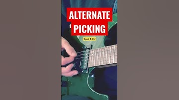 ALTERNATE PICKING SPEED DRILLS (Paul Gilbert, Malmsteen, Jason Becker, Vinnie Moore) GUITAR SHRED!!